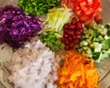 A picture of step 1 of Millet Salad Diet Bhel - Gluten Free - Guilt Free Millet Diet Bhel.