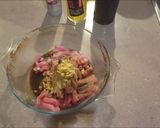 A picture of step 1 of Tang Culi Ji (Chinnese Sweet Sour Pork).