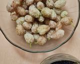 Foto del paso 1 de la receta: Agua de moras y albahaca 🌱 Agua saborizada y refrescante de moras blancas y negras con albahaca 🌱