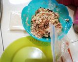 Foto langkah ke 5 dari resep Siomay isi ikan kakap & ayam cincang maknyus.