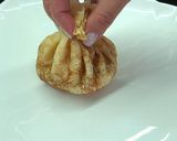 Фото кроку 5 до Блинные мешочки с курицей и грибами.