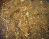 A picture of step 1 of Rava Kesari.
