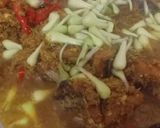 Foto langkah ke 4 dari resep Ikan Asin Tenggiri Bumbu Kelapa.