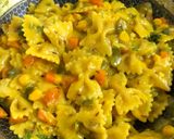 A picture of step 13 of Desi Style Masala Pasta.