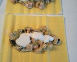 Foto del passaggio 21 della ricetta Cannelloni alla bolognese e Cannelloni con gamberetti e zucchine
