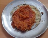 A picture of step 2 of #RSC#gulabhi syrup coconut Koya balls#.