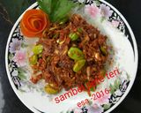 Foto langkah ke 7 dari resep Sambel pete teri.