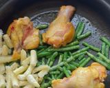 Kuris csirkés köles zöldbabbal recept fázis 2 fotója