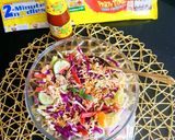 A picture of step 6 of Crispy Maggi Salad.