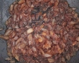 Foto del paso 4 de la receta: Black Angus sobre parmentier de cebolla caramelizada, patatas asadas y espárragos trigueros