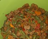 Foto langkah ke 4 dari resep Tumis buncis, tempe & wortel.