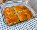A picture of step 25 of Spanakopita with Spinach, Salmon, and Feta.