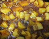 A picture of step 1 of Aloo Palak.