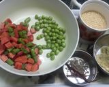 A picture of step 1 of Mixed veg Moong Dal.
