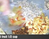 A picture of step 2 of Fruite mayonnaise Russian salad.