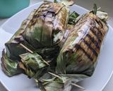 Foto langkah ke 3 dari resep Nasi Bakar Ayam Jamur.