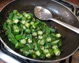 Chatpata masaledaar lady's finger recipe step 1 photo