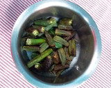 வெண்டைக்காய் மசாலா சப்ஜி ரெசிபி ஸ்டேப் 3 புகைப்படம்