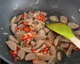 Foto langkah ke 2 dari resep Tumis Kacang Panjang Bakso.