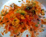 A picture of step 9 of Vegetable Brinji rice.