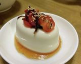 A picture of step 5 of Chilled Tofu with Tomato and Shio Kombu – Great as an Appetizer.