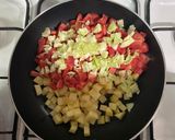 A picture of step 6 of Vegetable curry and rice ❦.