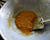 A picture of step 3 of Besan Laddu.