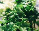 Hình bước làm 1 của món Salad bơ cá hồi