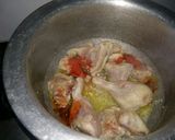 A picture of step 1 of Chicken karahi.
