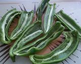 Foto del paso 3 de la receta Pescadilla al horno con pimientos verdes