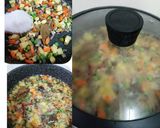 A picture of step 2 of Jowar Pulao (Healthy Comfort in a Bowl).