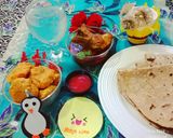 A picture of step 5 of Aloo Chap and Chicken Ka Salan With Roti.