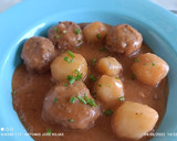 Foto del paso 14 de la receta: Albóndigas de pulpo en su jugo, con patatas baby