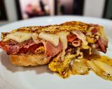 Foto del paso 4 de la receta: HUEVOS Pa Amb Tomaquet 🍅Con Pan🥖Baguette al Ajillo...!