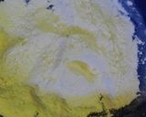 Foto langkah ke 2 dari resep Bolu kukus pisang (tanpa mixer).