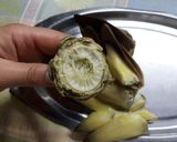 Foto del paso 4 de la receta: Alcauciles con vinagreta de mostaza