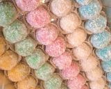 Hình bước làm 6 của món Bánh bao chỉ ngũ sắc 