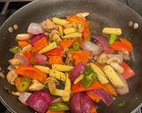 A picture of step 3 of Chicken in Thai Garlic Brown Sauce (Garlic Lovers Delight).