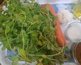 Foto langkah ke 1 dari resep Tumis daun fenugreek (klabet).