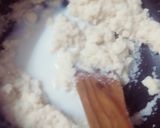 A picture of step 2 of Suji Sweet rasbhari.