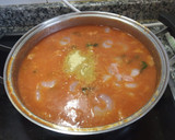 Foto del paso 7 de la receta: Sopa de tomate con hierbabuena y gambas