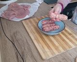 Foto del paso 1 de la receta: Pechuga de pavo rellena de chorizo criollo