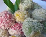 Foto langkah ke 10 dari resep Klepon Ubi Rainbow #kamismanis.