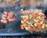 Une image de l'étape 15 de Minis chorizos grillés aux tomates et courgette ronde.