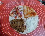 A picture of step 8 of Mexican Wrap.