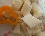 A picture of step 1 of My Beetroot & Cheeses Salad. 😀.