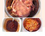 Hình bước làm 2 của món Cơm Sườn Nứơng Ướp Sốt Cà Chua “Tomato sauce”🍅🍅