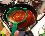 A picture of step 5 of Aztec Soup / Tortilla Soup.