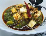 A picture of step 5 of Lasooni Palak Paneer or Garlic Spinach Cottage Cheese Curry.