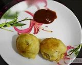 A picture of step 4 of Soya chunks and potato filled appam recipe.